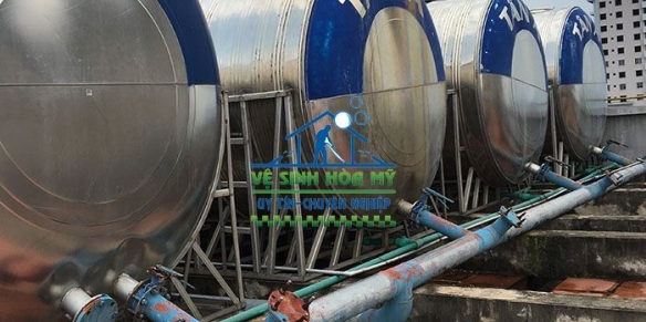 Dịch vụ vệ sinh làm sạch cáu cặn rong rêu trong đường ống nước sinh hoạt tại Ngã Tư Sở